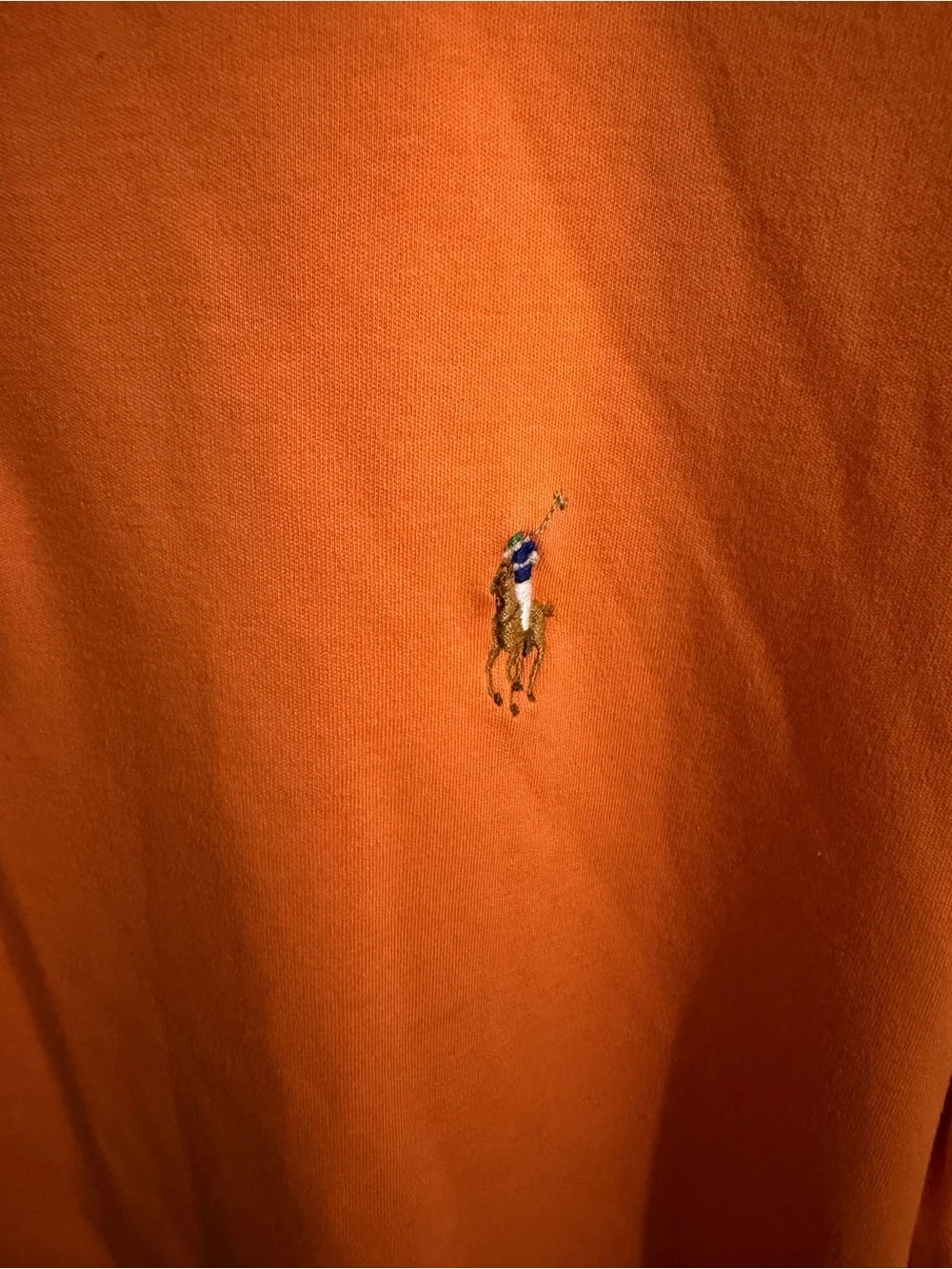 Polo Ralph Lauren collar bottom